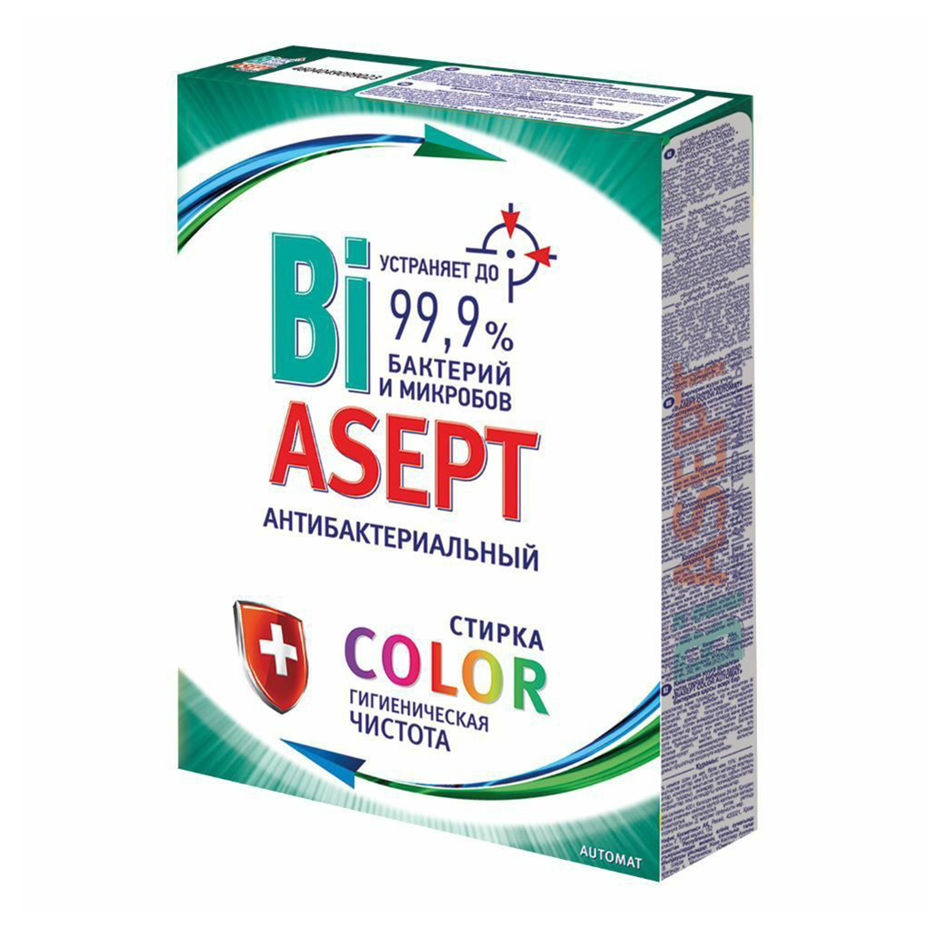 фото Стиральный порошок biasept color автомат для цветного белья 400 г