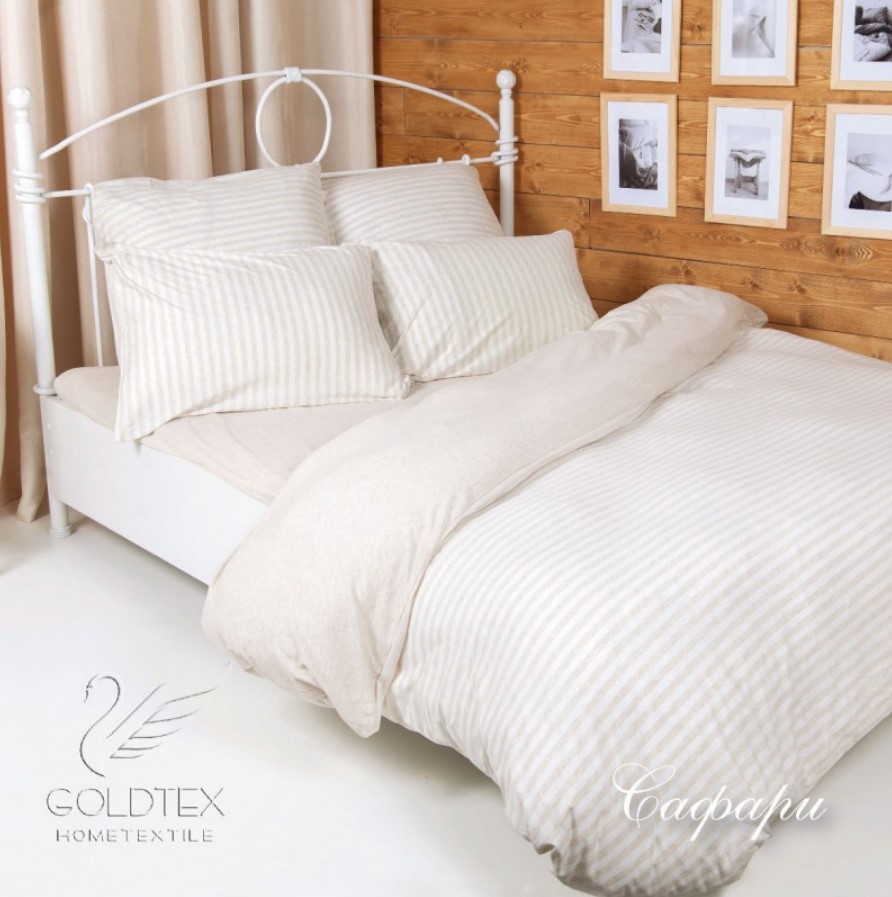 фото Goldtex постельное белье сафари (евро)