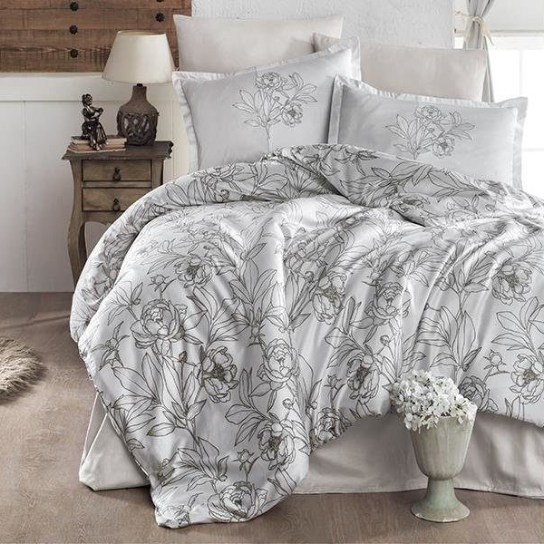 

Комплект постельного белья Clasy PB0991-M Clasy Satin (TULUNA BEIGE V1) евро, tuluna
