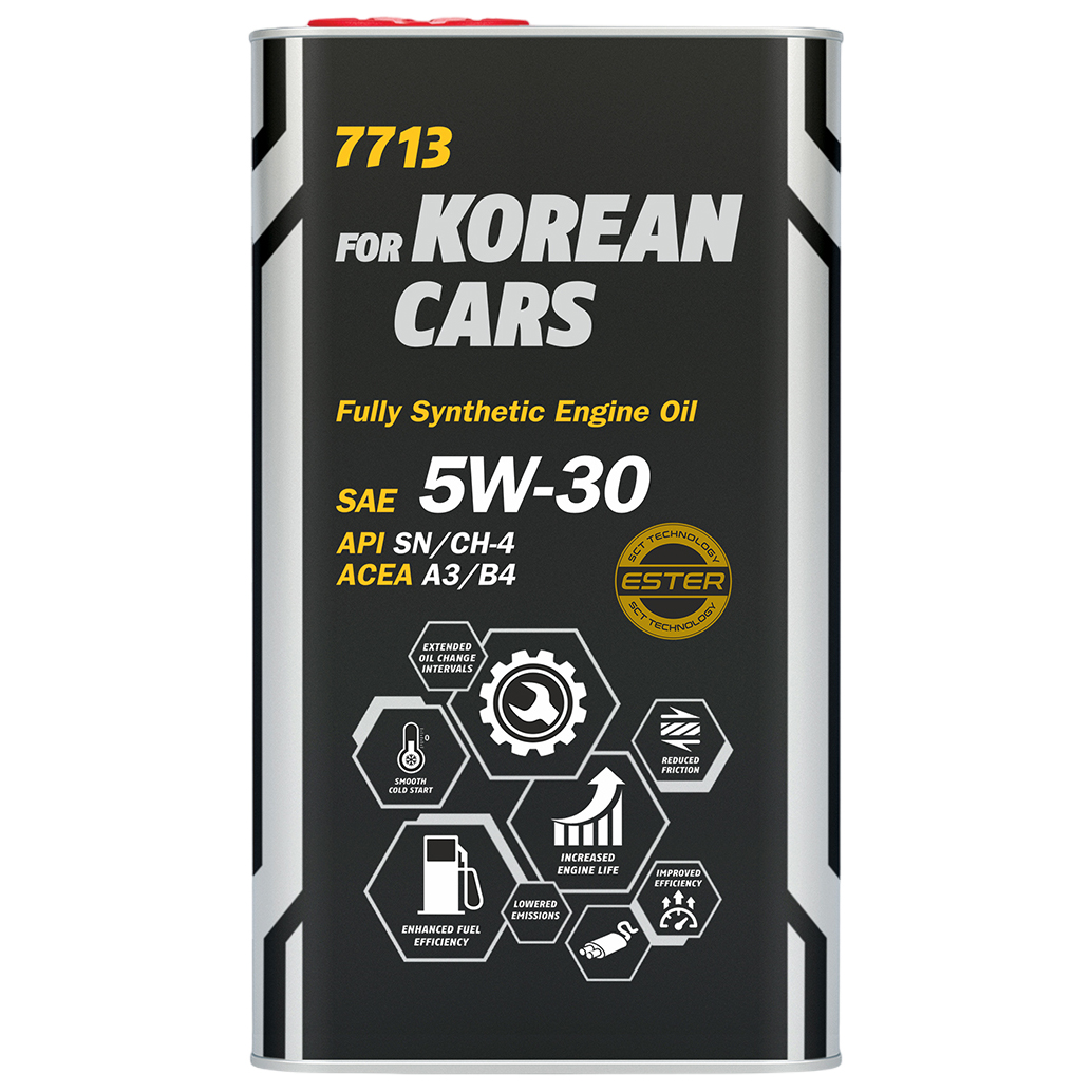 

Моторное масло Mannol OEM for Korean Cars 5W30 SN 4л