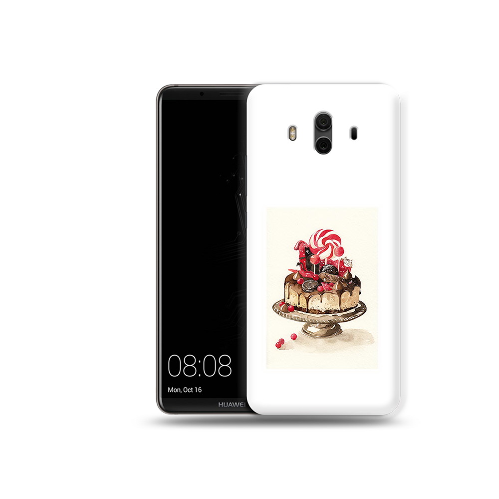 

Чехол MyPads Tocco для Huawei Mate 10 вкусный торт (PT88364.53.262), Прозрачный, Tocco
