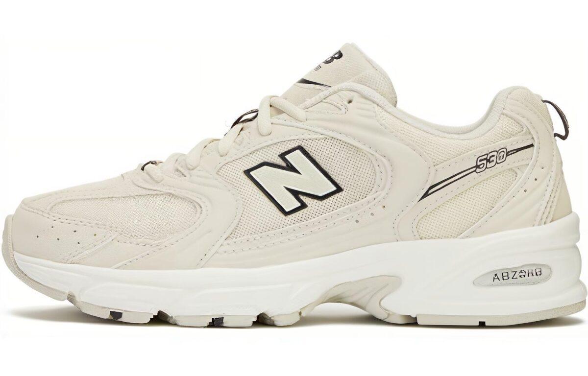 

Кроссовки унисекс New Balance NB 530 Lvory 2024 D белые 40 EU, Белый, NB 530 Lvory 2024 D