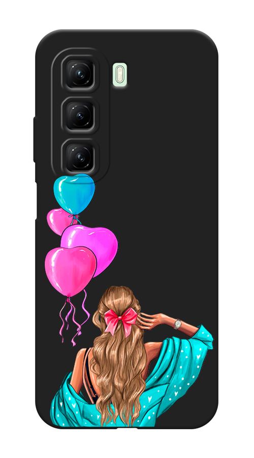 

Чехол Awog на Infinix Hot 50 4G "День Рождения", Голубой;розовый;бежевый, 3106552-1