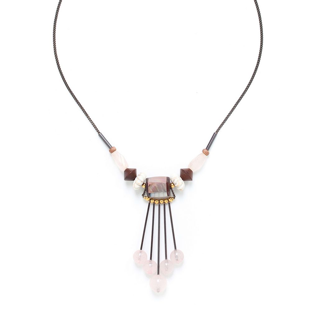 

Колье из бижутерного сплава с перламутром 46,5 см Nature Bijoux NB22.1-15-42071, NB22.1-15-42071
