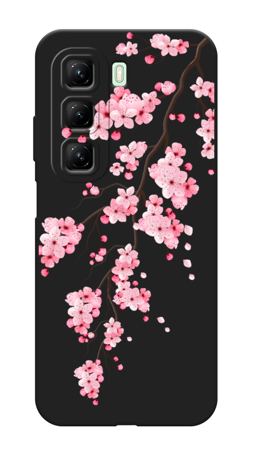 

Чехол Awog на Infinix Hot 50 4G "Розовая сакура", Розовый;белый;коричневый, 3106552-1