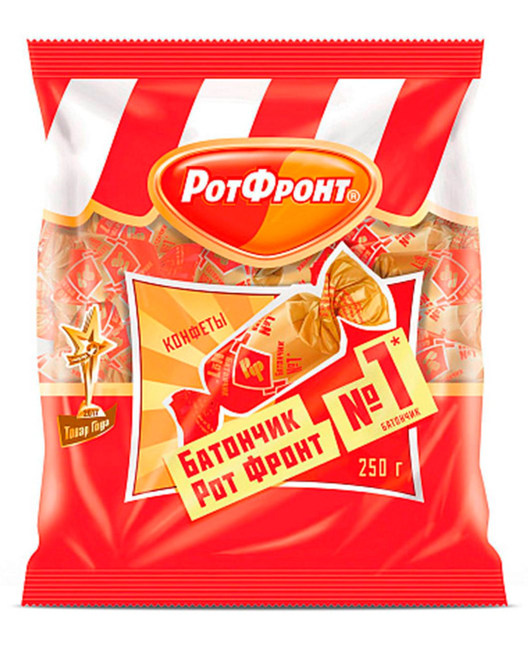 

Конфеты Батончики, Рот Фронт, 250г