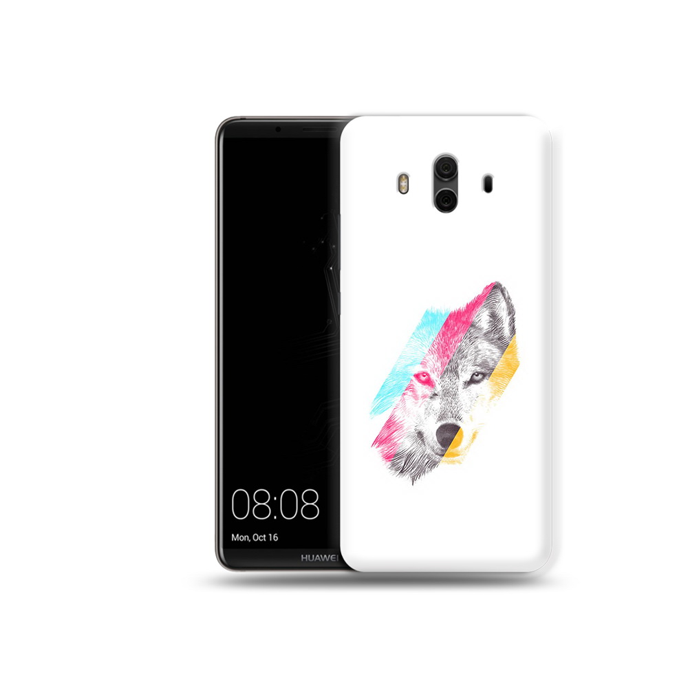 

Чехол MyPads Tocco для Huawei Mate 10 волк градиент (PT88364.53.268), Прозрачный, Tocco
