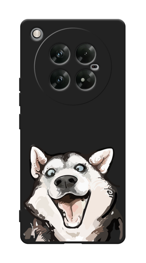 

Чехол Awog на Infinix Zero 40 5G "Радостный хаски", Белый;голубой;черный, 3106652-1