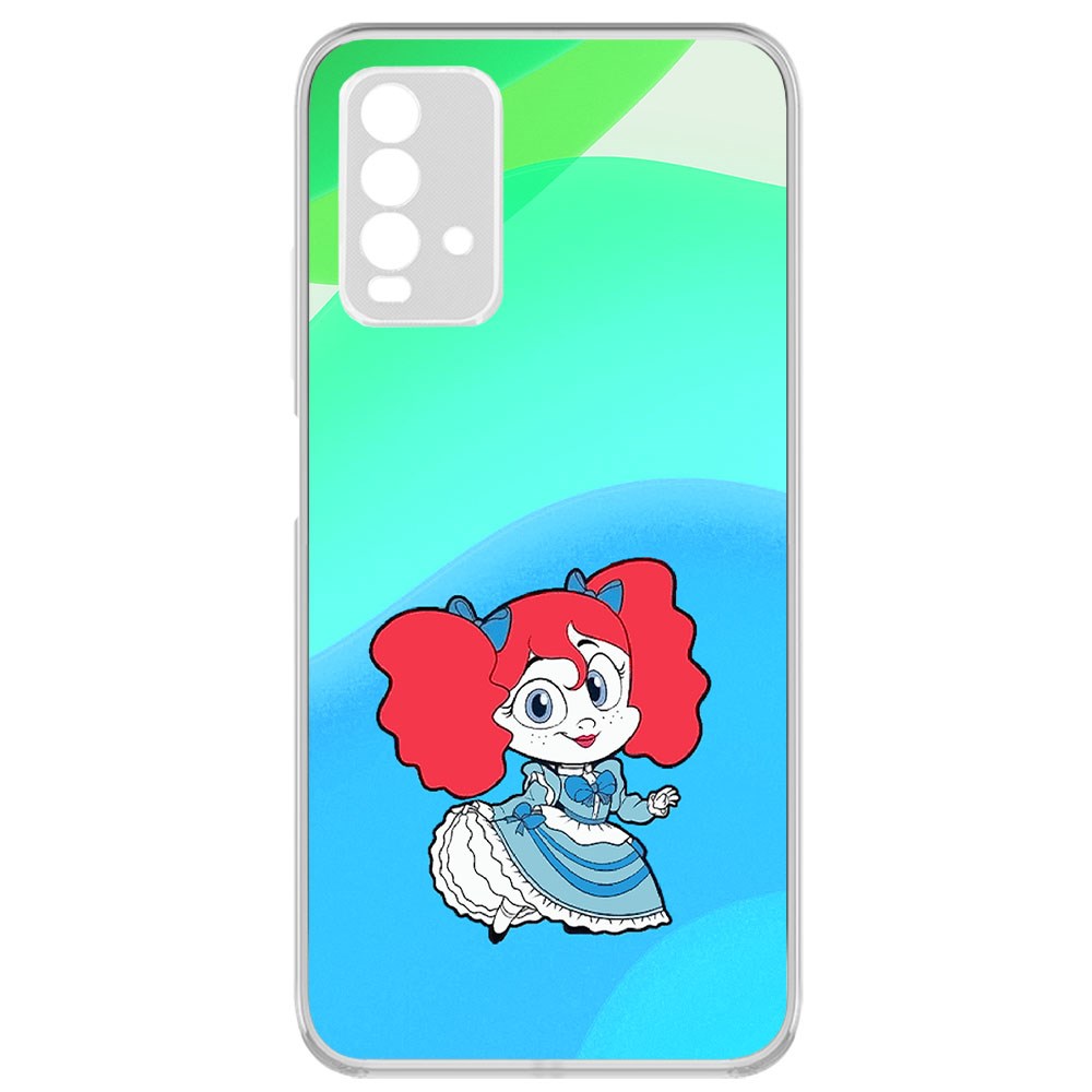 фото Чехол-накладка krutoff clear case хаги ваги - кукла поппи для xiaomi redmi 9t