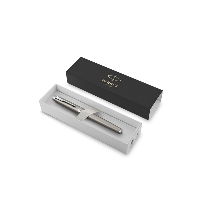 

Parker Ручка перьевая IM ESSENTIAL STAINLESS STEEL CT, средняя 1.0мм, 2143636