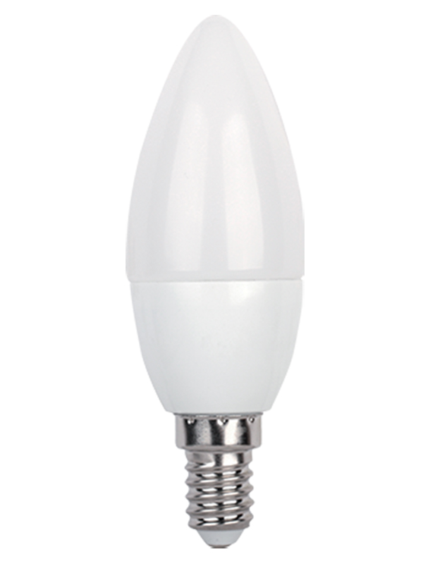 фото Лампочка in home свеча led e14 8w 230v 3000к 600lm warm light 4690612020426 онлайт