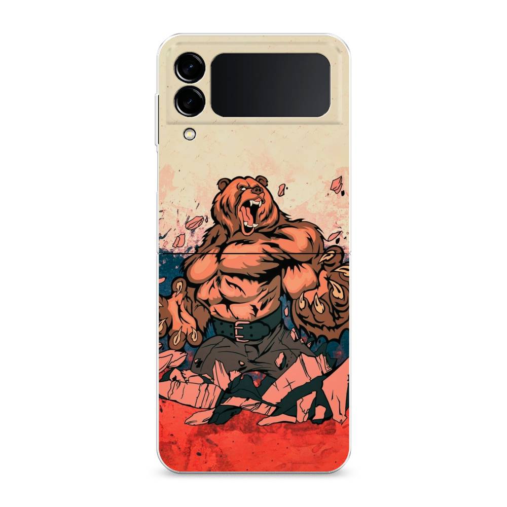 

Чехол Awog "Медведь с флагом РФ" для Samsung Galaxy Z Flip 3, 2103740-1