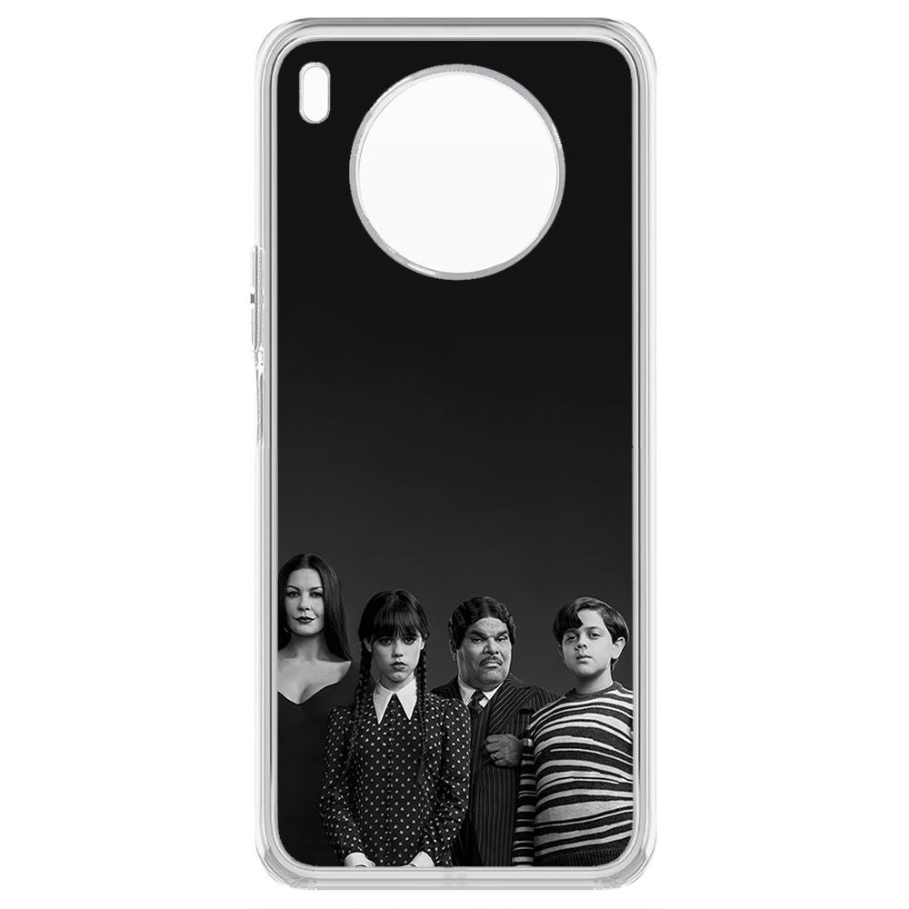 

Чехол-накладка Krutoff Clear Case Уэнсдей Аддамс - Семейка Аддамс для Honor 50 Lite