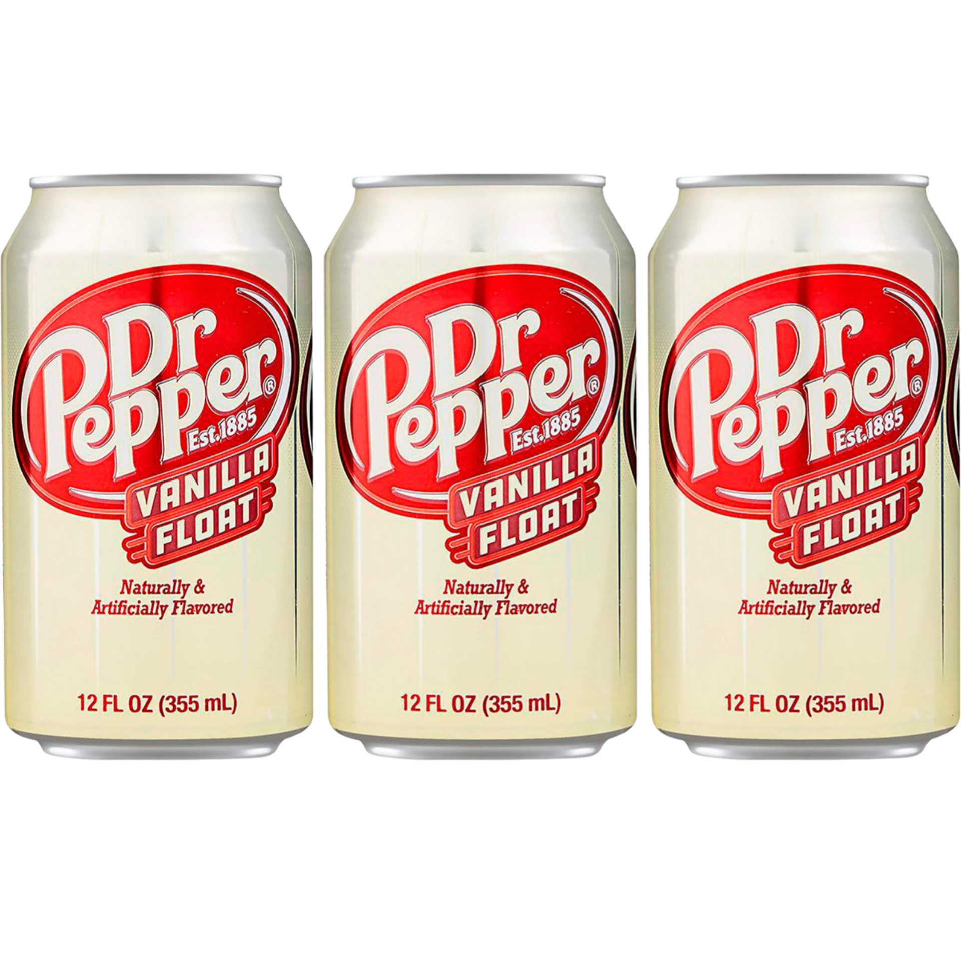 Газированный напиток Dr.Pepper Ванилла Флот 355мл 3шт (США)