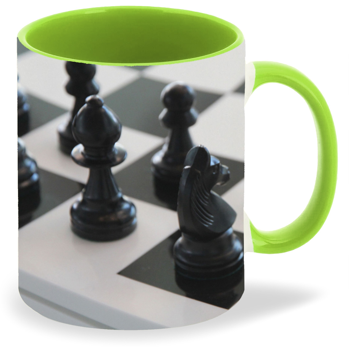 

Кружка CoolPodarok Шахматы Шахматная доска Черные фигуры, Шахматы Шахматная доска Черные фигуры