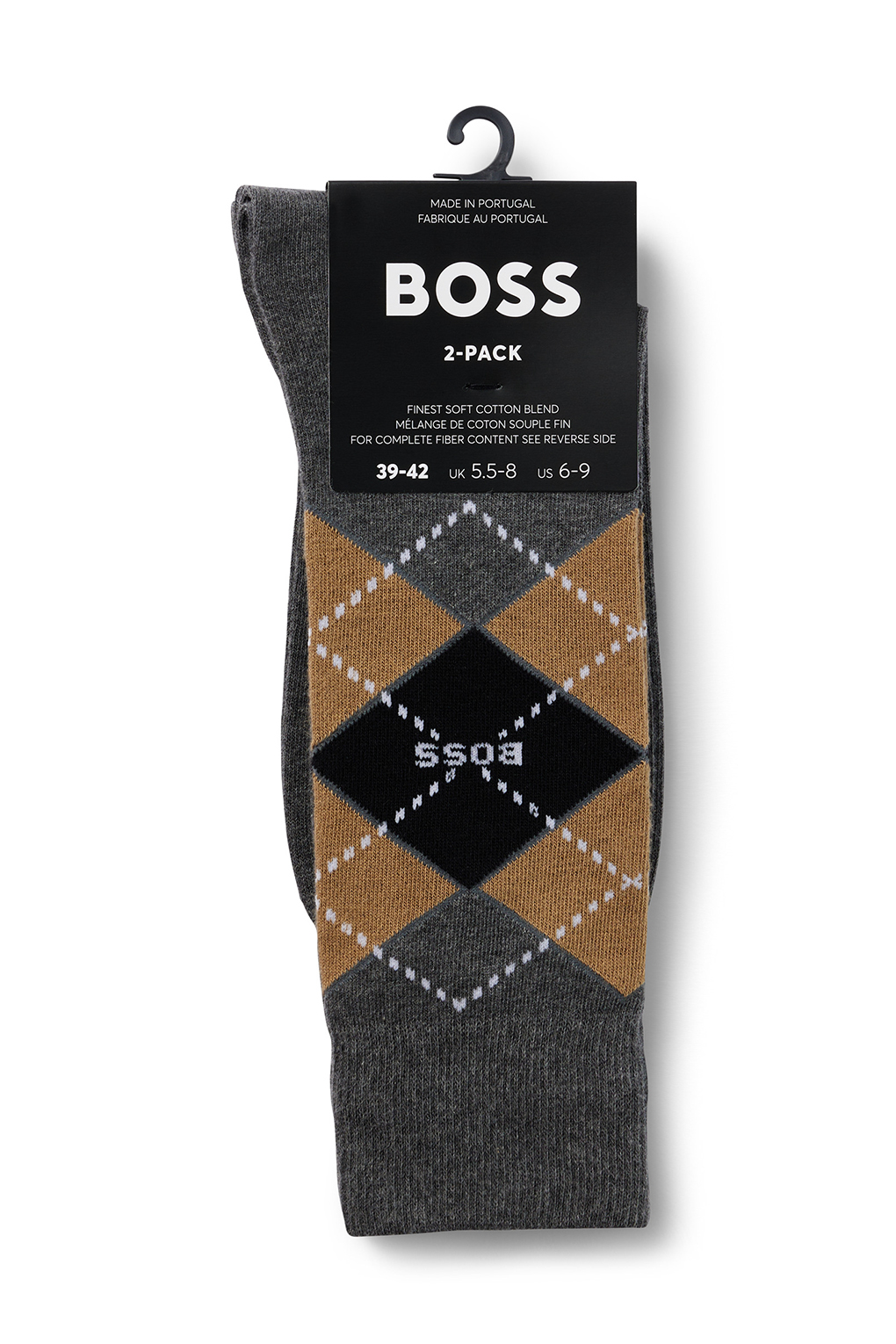 

Комплект носков мужских Boss 50503581 серых, Серый, 50503581