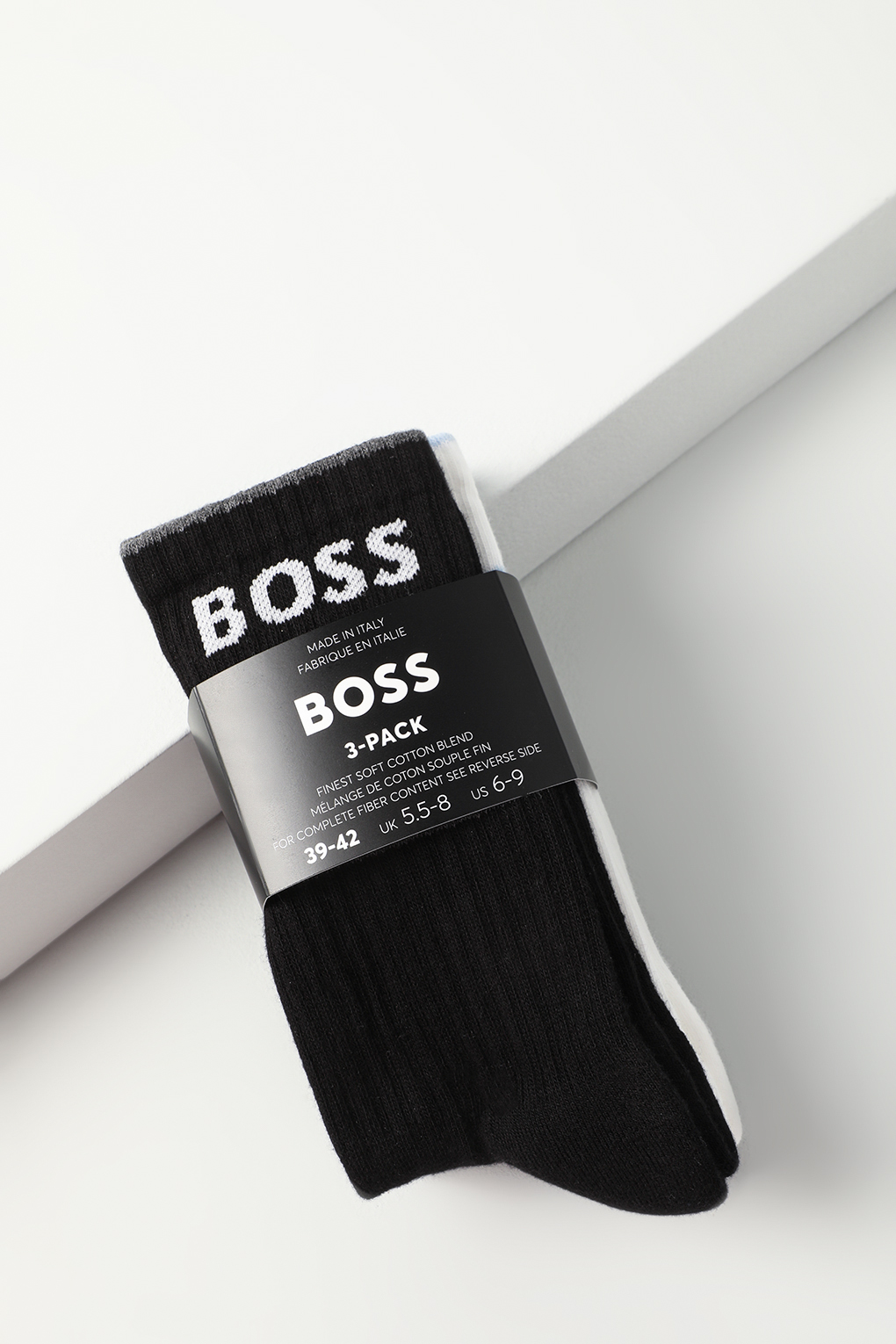 

Комплект носков мужских Boss 50515143 разноцветных 43-46, Разноцветный, 50515143