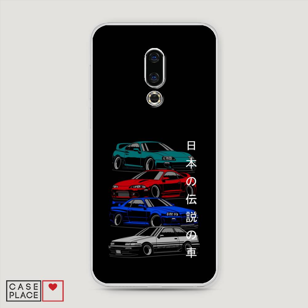 фото Чехол awog "jdm legend cars" для meizu 16th