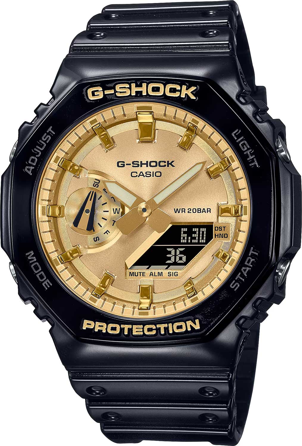 

Наручные часы мужские Casio GA-2100GB-1A, GA-2100GB-1A