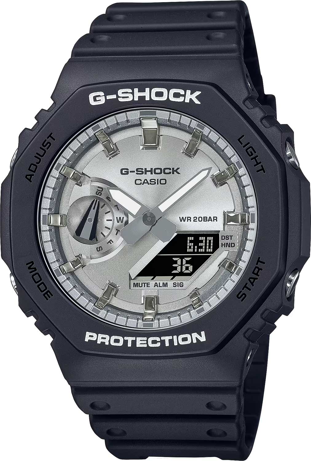 

Наручные часы мужские Casio GA-2100SB-1A, GA-2100SB-1A
