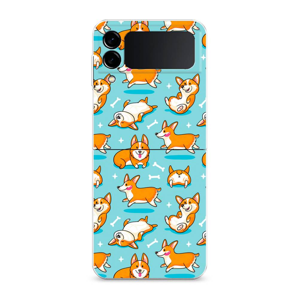 

Чехол Awog "Веселые корги" для Samsung Galaxy Z Flip 3, 2103740-1
