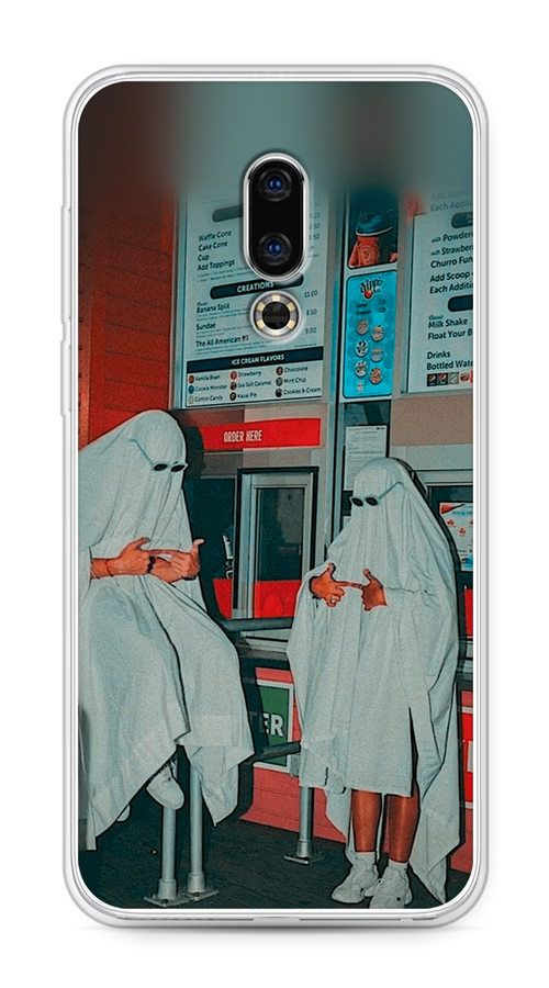 

Чехол Awog на Meizu 16th "Chillin Killin", Красный, 72750-9