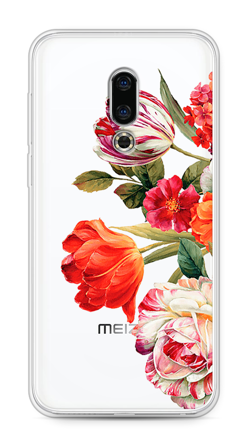 

Чехол Awog на Meizu 16th "Весенний букет", Красный;розовый;зеленый, 72750-8