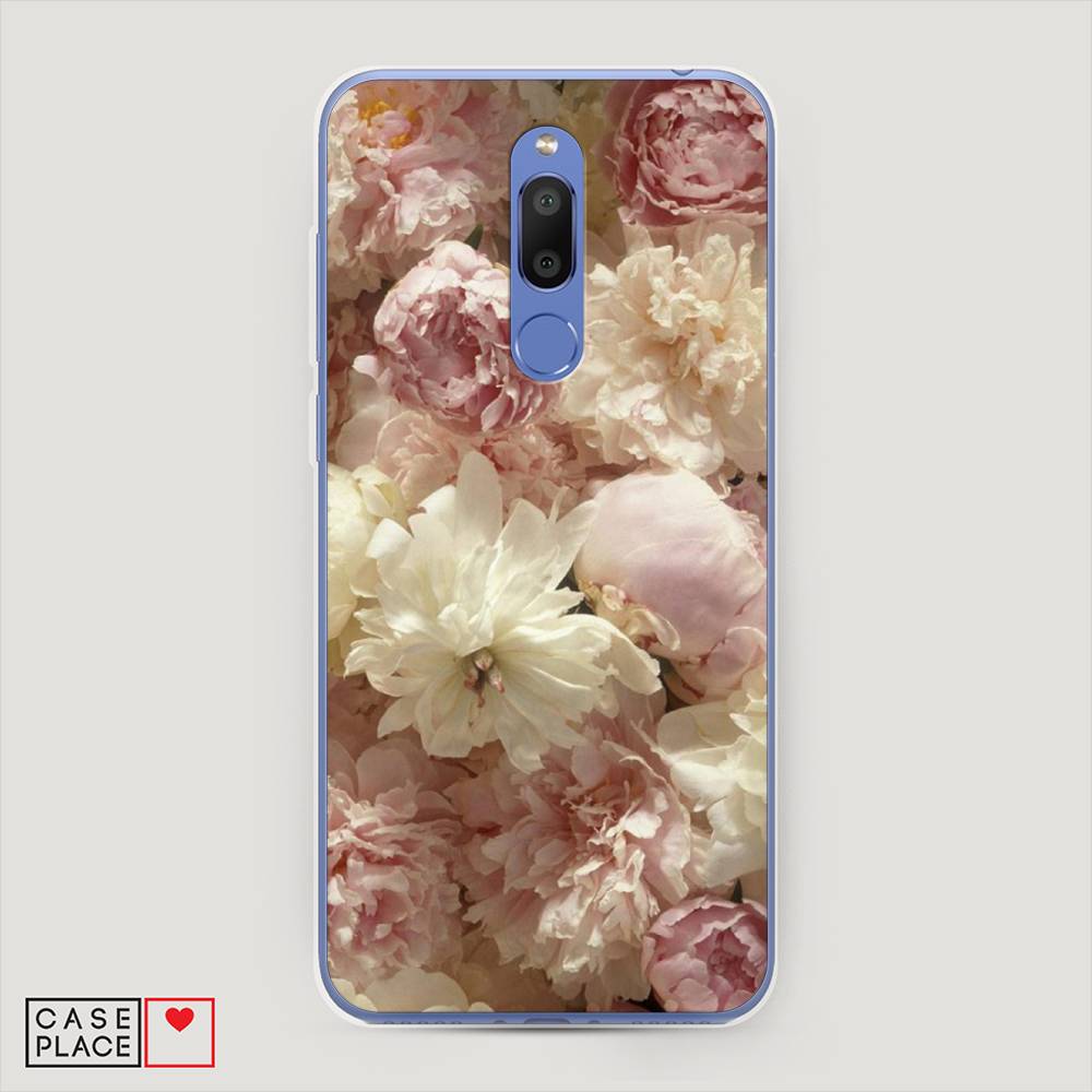 

Чехол Awog на Meizu M6T "Пионы светлые", Бежевый;коричневый, 72850-8