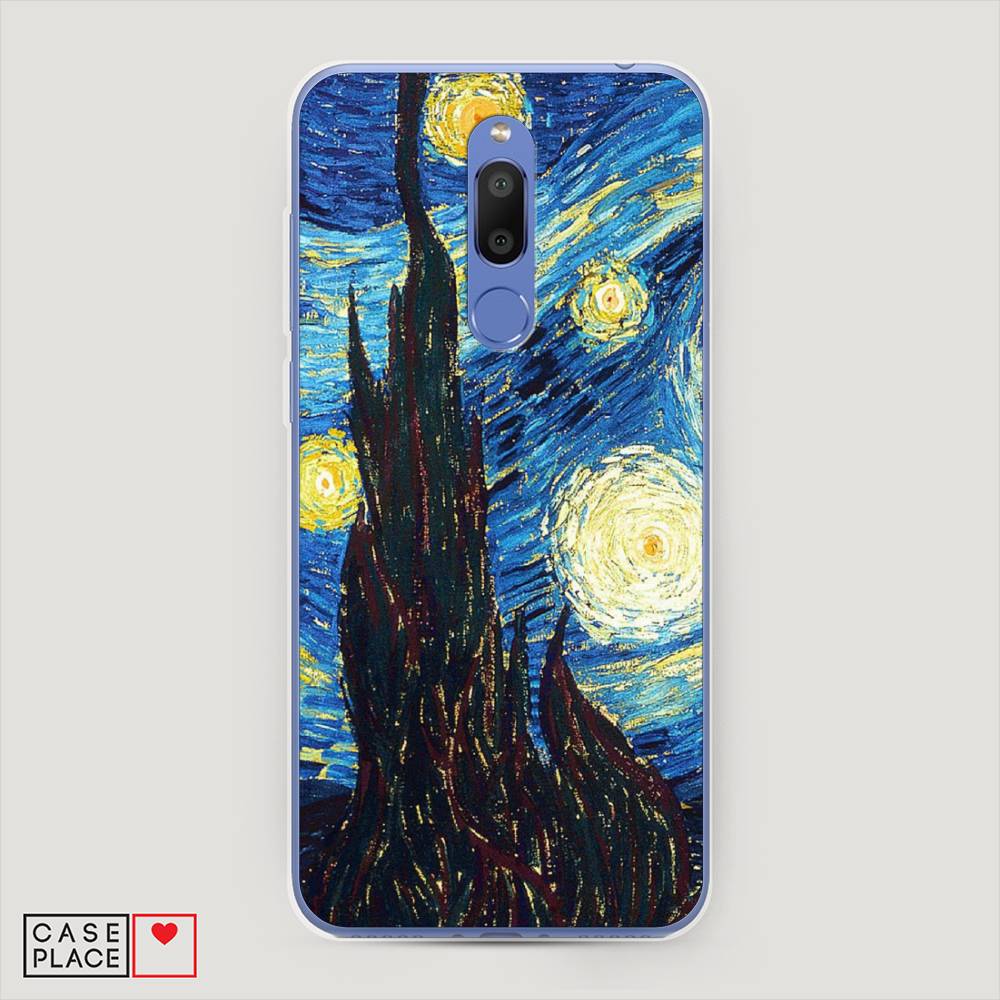 

Чехол Awog на Meizu M6T "Ван Гог Звездная ночь", Желтый, 72850-9