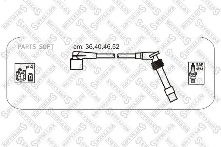 STELLOX Комплект проводов STELLOX 1038460sx