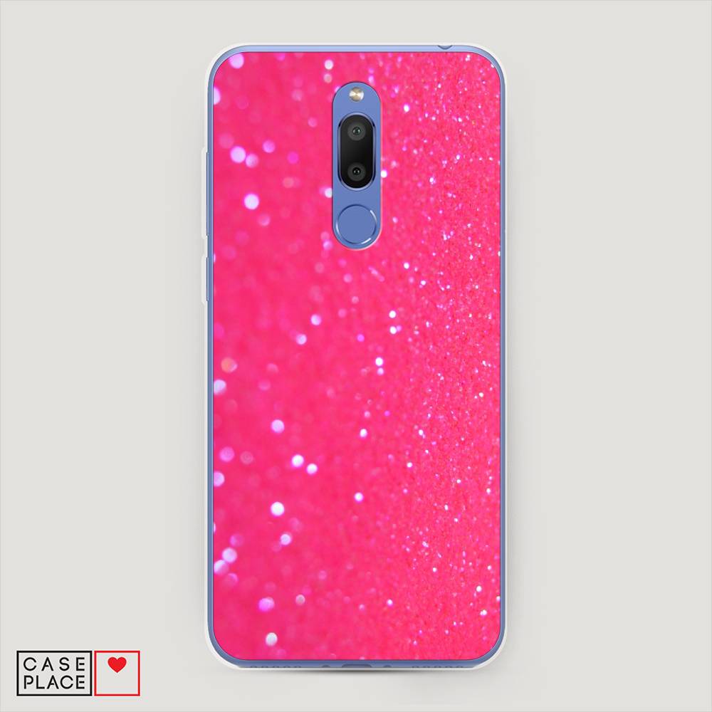 

Чехол Awog "Малиновые блестки рисунок" для Meizu M6T