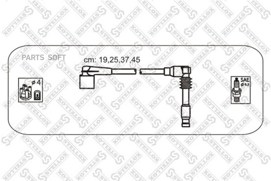 STELLOX Комплект проводов STELLOX 1038571sx