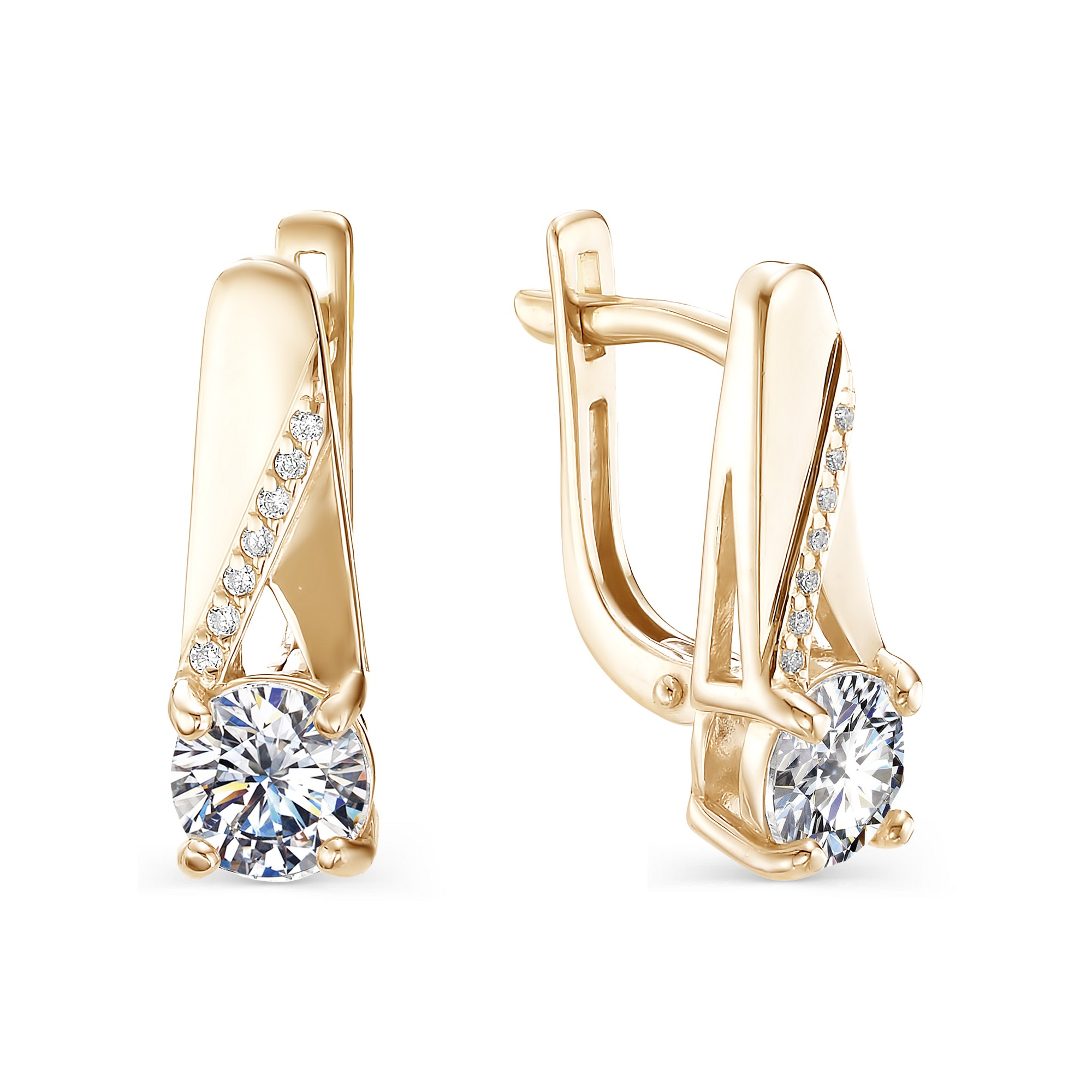 

Серьги из серебра с фианитом АЛЬКОР 02-0537/ПЗКЦ-00, 02-0537/ПЗКЦ-00