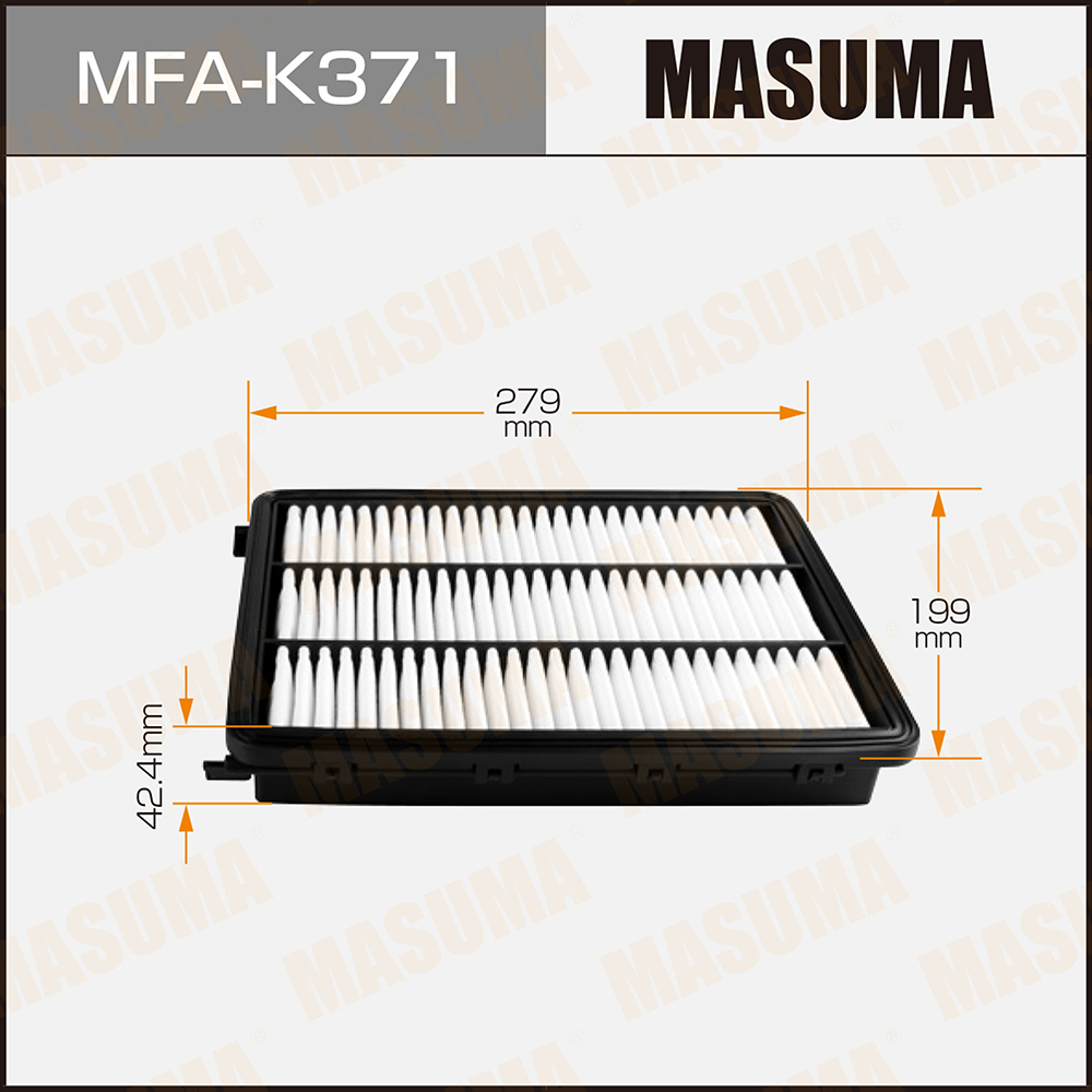 

MASUMA MFAK371 MFA-K371_фильтр воздушный!\ Hyundai Tucson, KIA Sportage 1шт