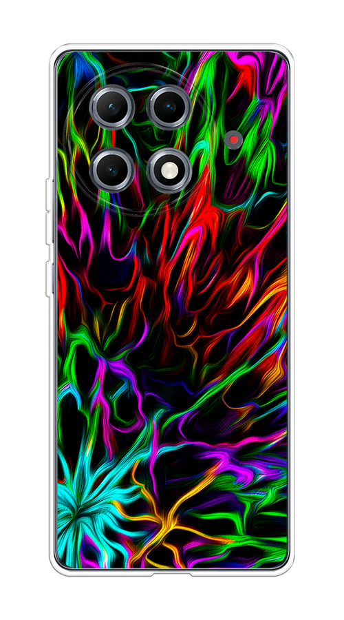 

Чехол на Tecno Camon 30S Pro Разноцветные разводы, Голубой;зеленый;оранжевый, 309550-1
