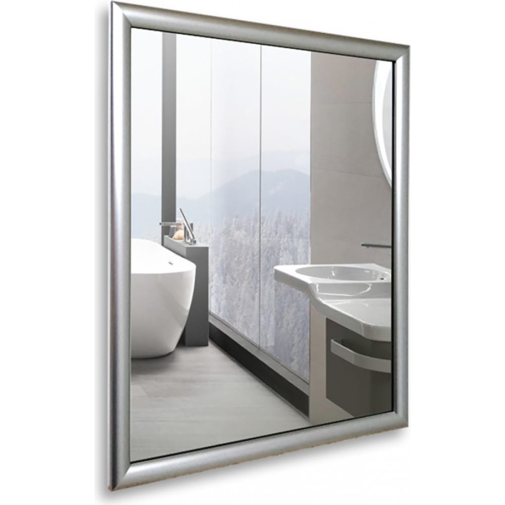 

Зеркало MIXLINE "Магнат" серебро 340x440 ШВ., полистирол 547296
