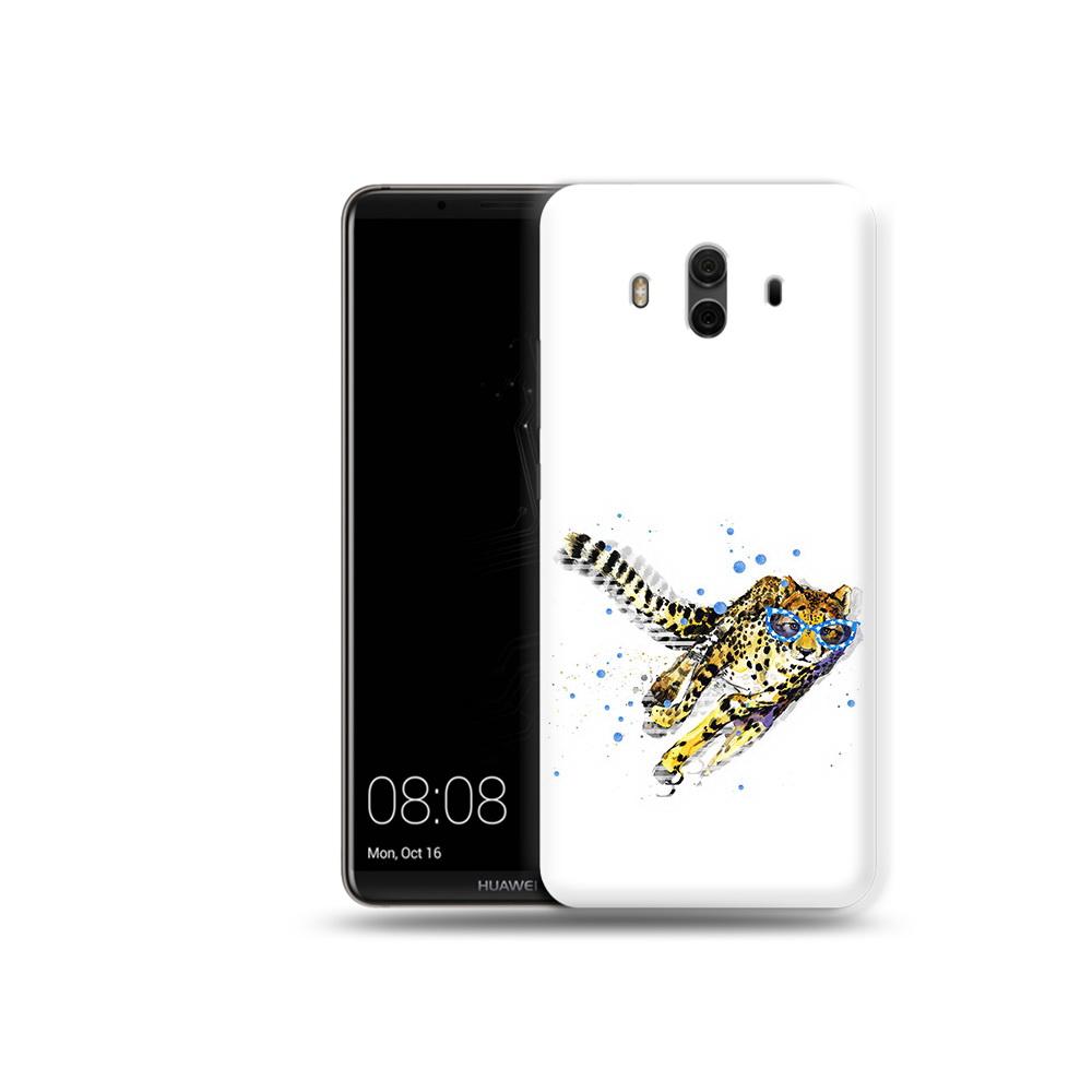 

Чехол MyPads Tocco для Huawei Mate 10 гепард в очках (PT88364.53.287), Прозрачный, Tocco