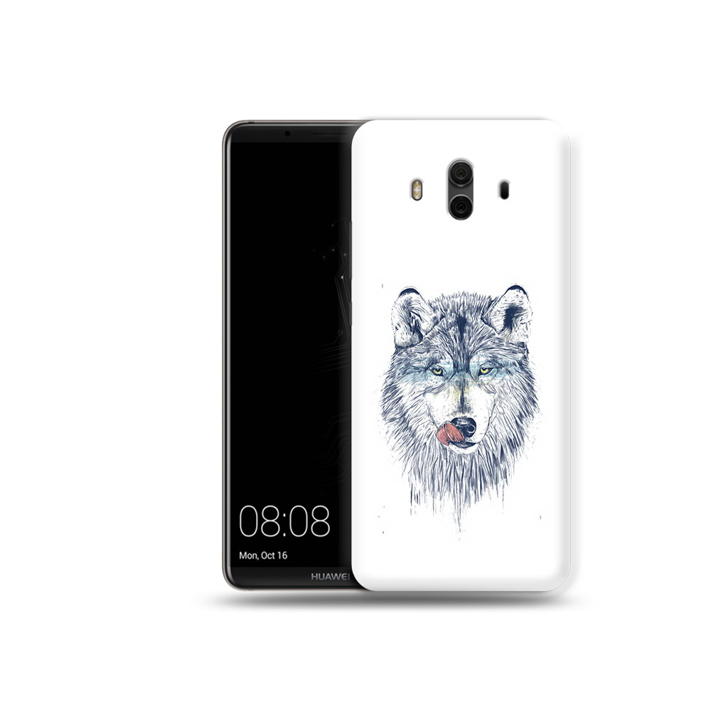 

Чехол MyPads Tocco для Huawei Mate 10 голодгый волк (PT88364.53.292), Прозрачный, Tocco