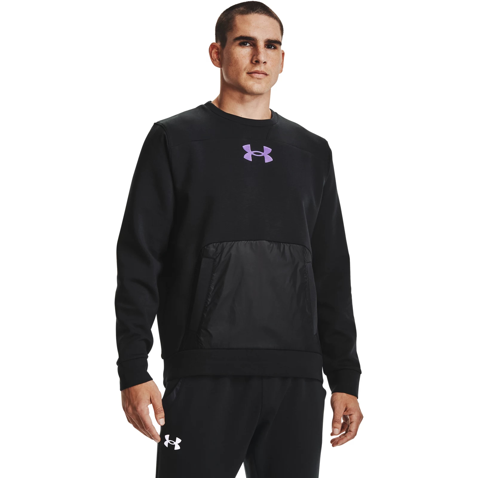 фото Толстовка мужская under armour 1361453-001 черная 2xl