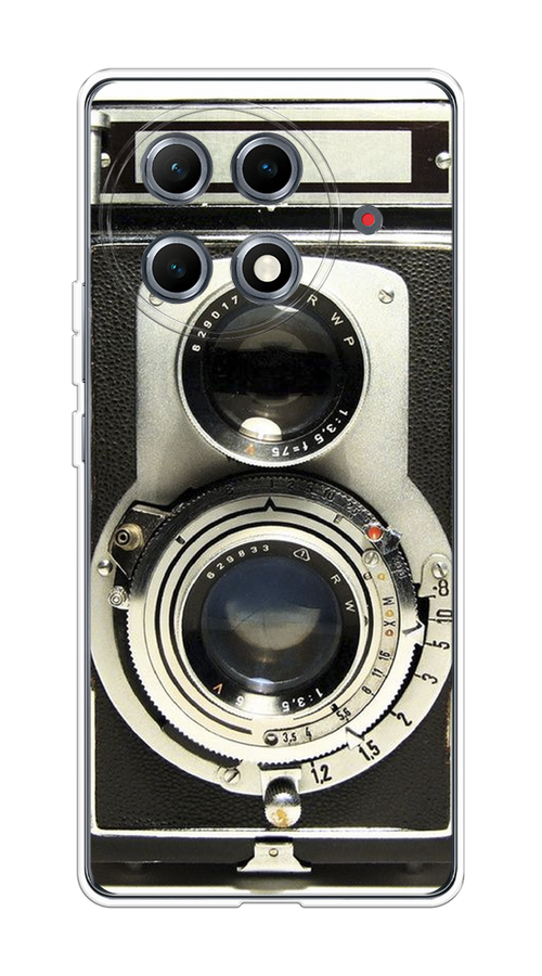 

Чехол на Tecno Camon 30S Pro Старинный фотоаппарат, Серый;черный, 309550-1