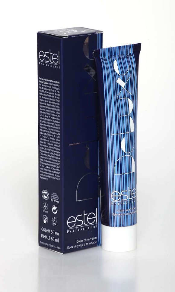 

Краска для волос ESTEL De Luxe Corrector 0-33 желтый 60 мл