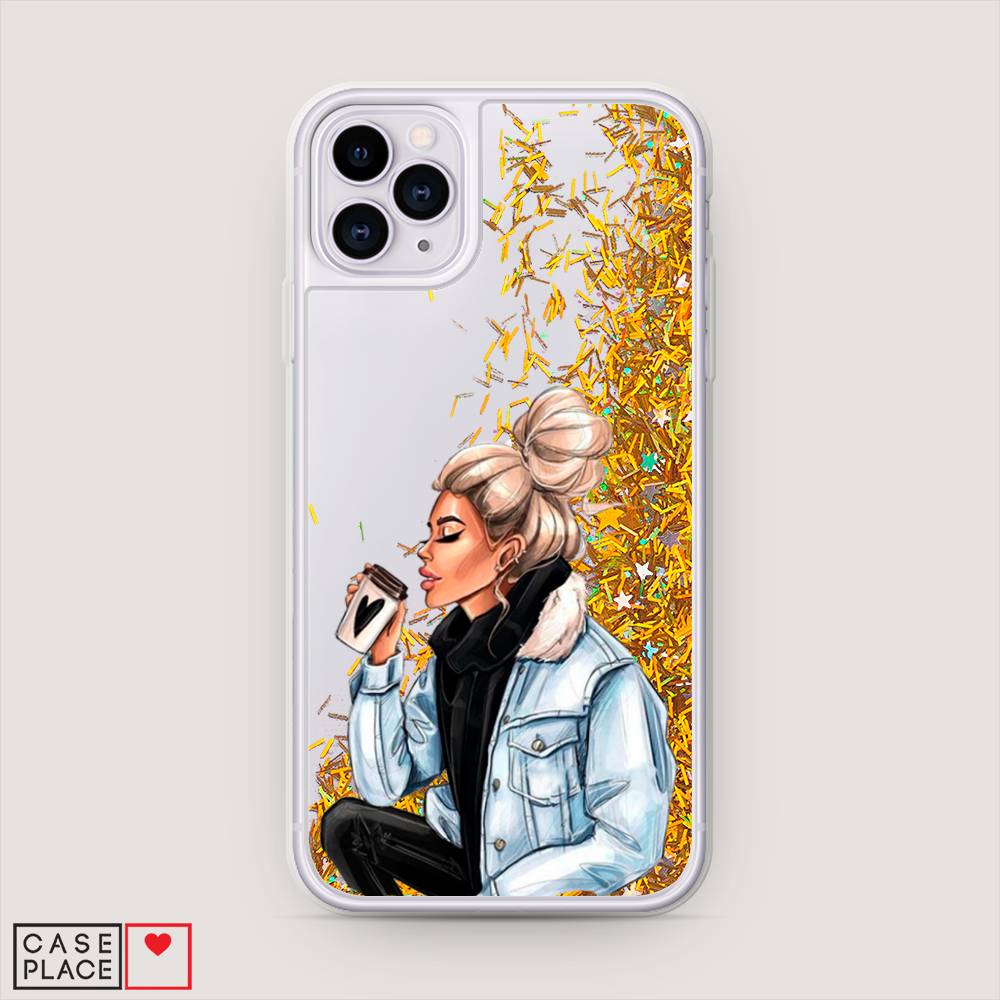 

Чехол Awog на Apple iPhone 11 Pro Max / Айфон 11 Pro Max "Cute girl", Разноцветный, 12290-1