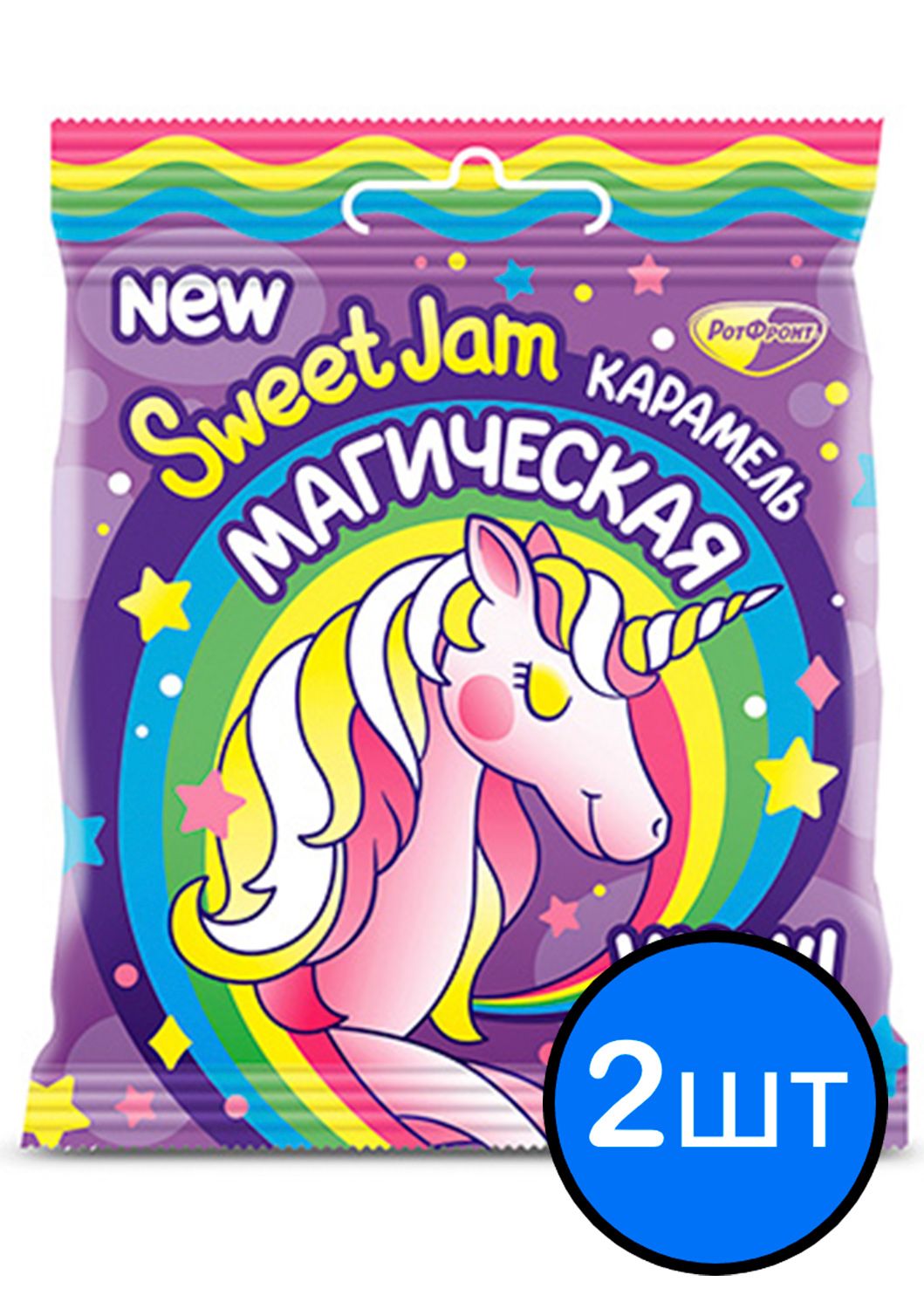 

Карамель Sweet Jam Магическая со вкусом маскарпоне, Рот Фронт, 150г х 2шт