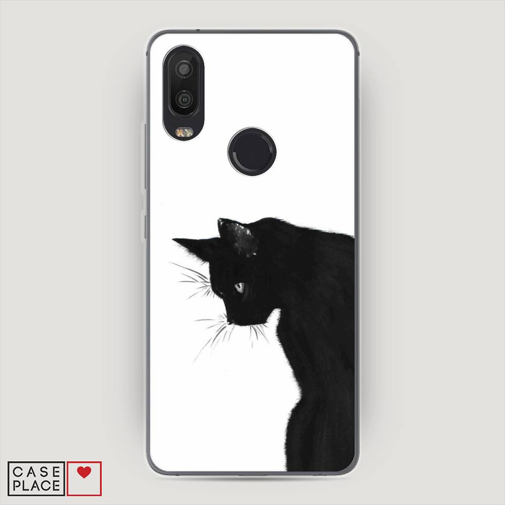 

Чехол Awog на BQ Aquarius X2 Pro / BQ Аквариус X2 Pro "Black cat", 200650-1