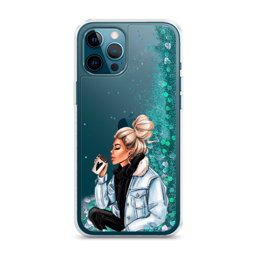 

Чехол Awog на Apple iPhone 12 Pro Max / Айфон 12 Pro Max "Cute girl", Разноцветный, 12795-1