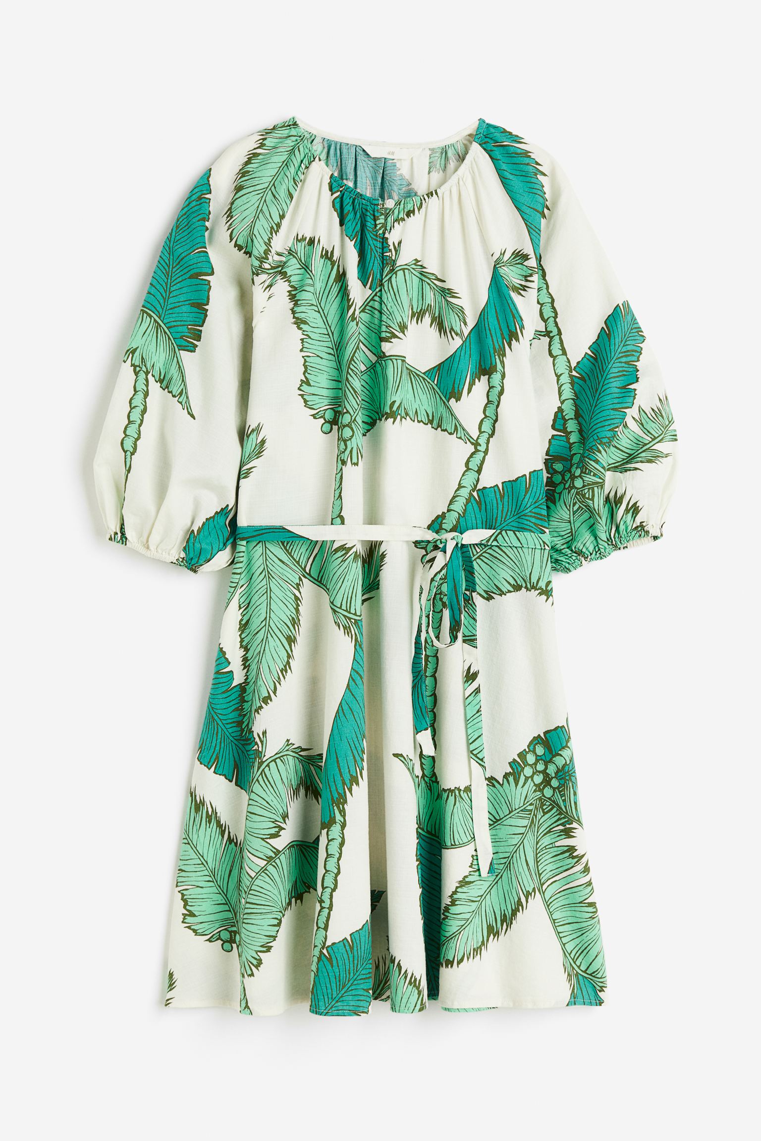 

Платье женское H&M 1156756004 бежевое XL, Бежевый, 1156756004