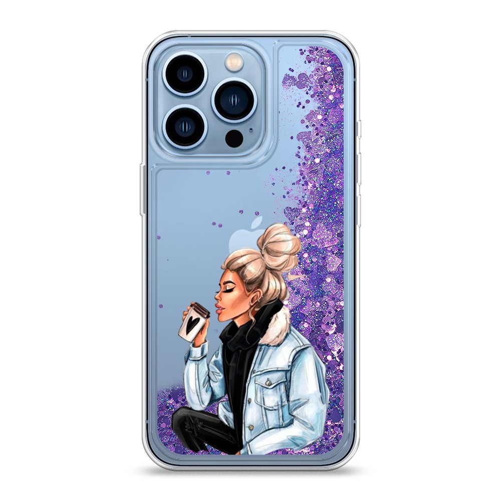 

Чехол Awog на Apple iPhone 13 Pro / Айфон 13 Pro "Cute girl", Разноцветный, 14392-1
