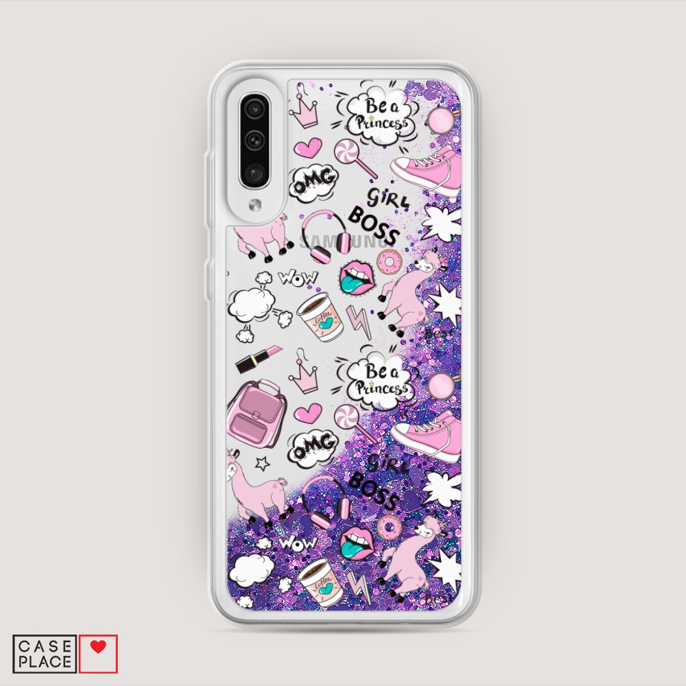 

Чехол Awog на Samsung Galaxy A30s "Стильная лама", Разноцветный, 28892-1