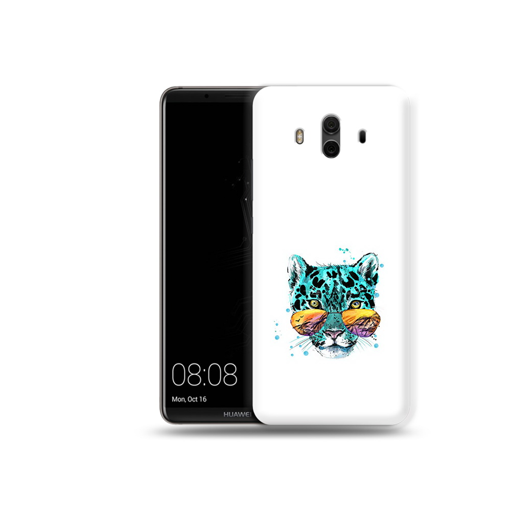 

Чехол MyPads Tocco для Huawei Mate 10 голубой лео (PT88364.53.294), Прозрачный, Tocco