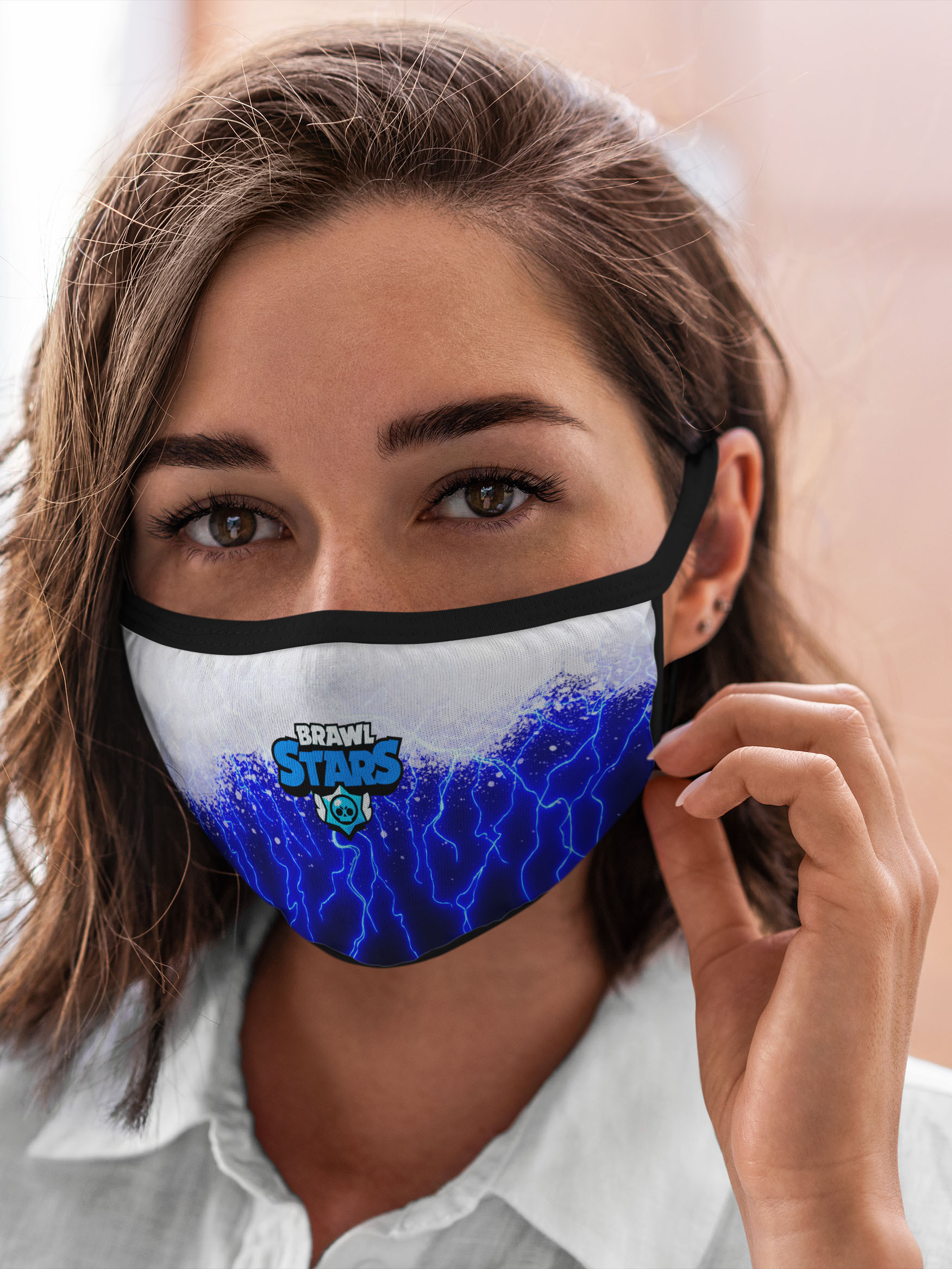 

Многоразовая маска унисекс Burnettie Brawl Stars, Разноцветный, Brawl Stars